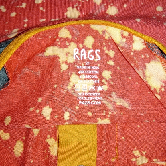 Nwt 2t Rags romper - Picture 4 of 4